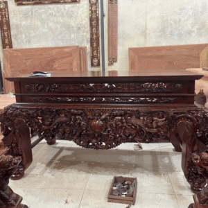 Vua sập thờ mai điểu gỗ hương đẹp giá bình dân tại Đồ Thờ Nam Quỳnh